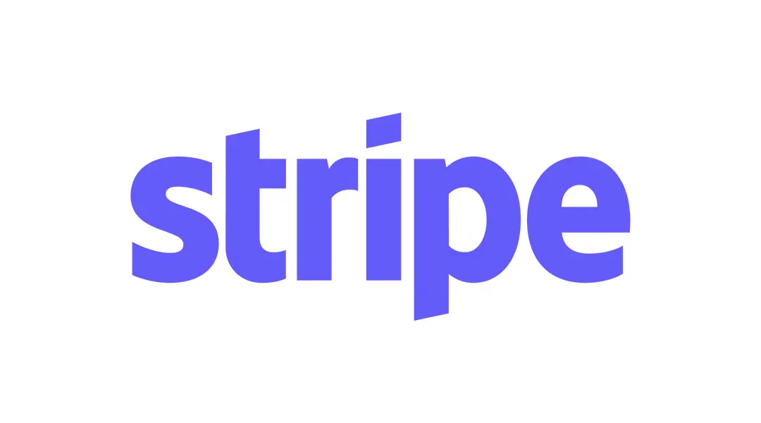 Stripe logo Stripe wordmark - blurple (large)